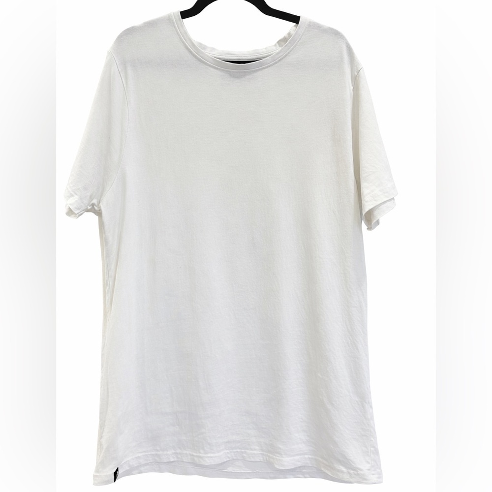 Kangol Men’s White Crewneck T Shirt Classic Logo Tee Measures Size L